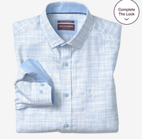 Ovation Non-Iron Dress Shirt - Blue