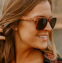 Ontario Wood sunglasses- Rosewood- Proof Eyewear