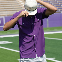 San Jac SS Perf. Shirt - Purple