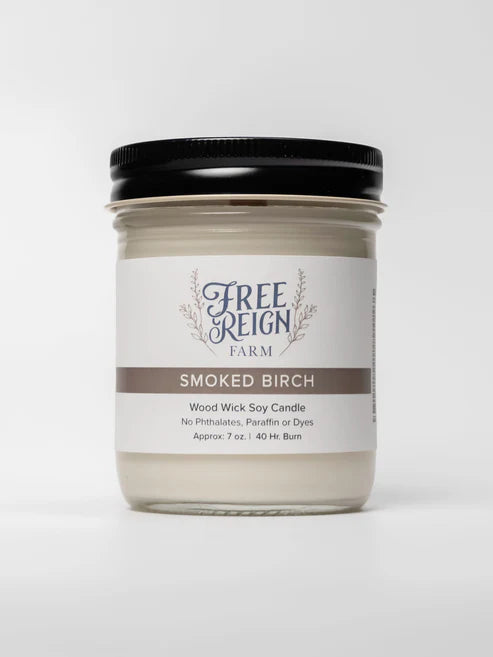 Free Reign Farm Candle - Smoked Birch