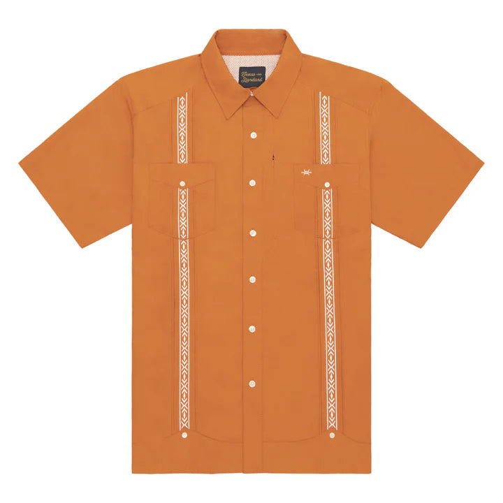 Guayabera Libre - Burnt Orange - TS