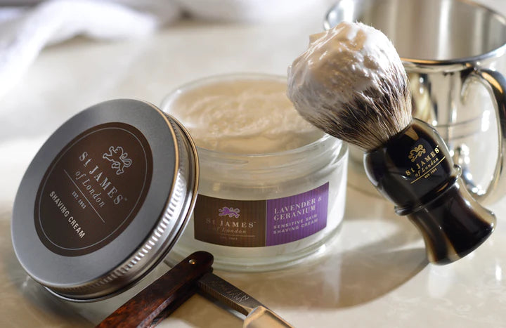 L&G Shave Cream Jar - St. James