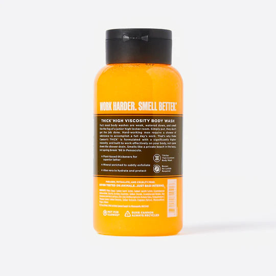 THICK High Viscosity Body Wash-Bay Rum- Duke Cannon