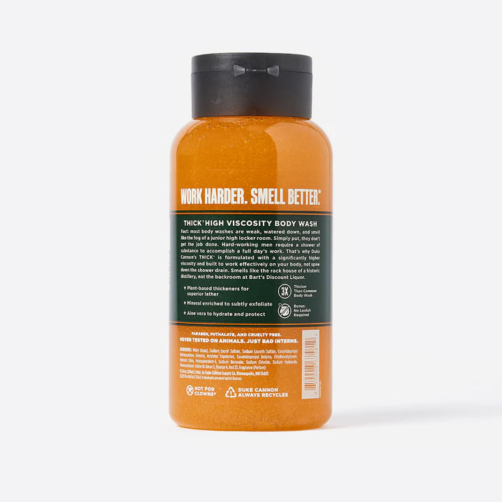 THICK High Viscosity Body Wash-Buffalo Trace- Duke Cannon