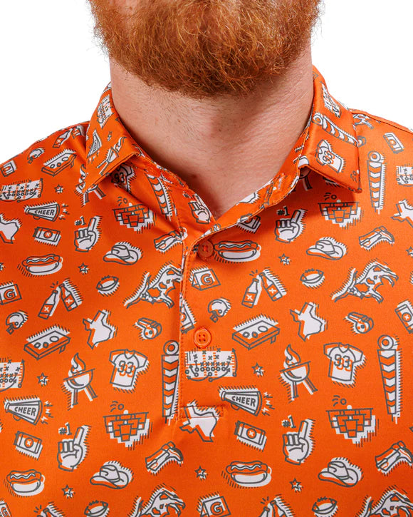 Texas Game Day Men's Polo