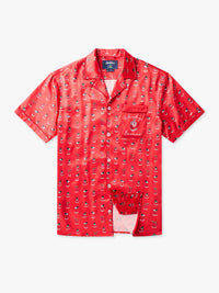 That's The Spirit Pajama Shirt - Red Drinks