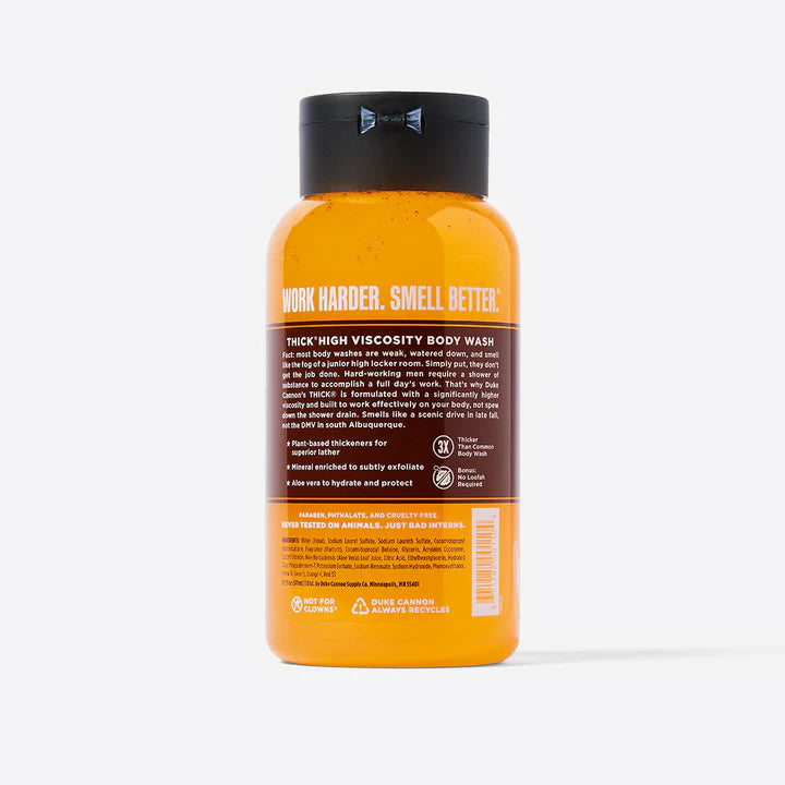 THICK High Viscosity Body Wash-Sawtooth- Duke Cannon