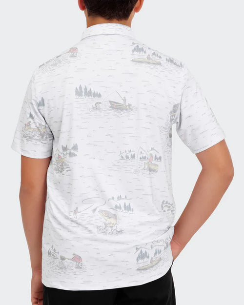 Tight Lines Boy's Polo - Waggle