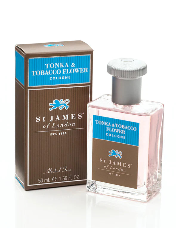 Tonka & Tobacco Flower Cologne 50ml- St. James