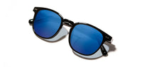 Camp Sunglasses- Black Ebony/HD blue