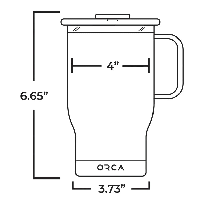 Traveler 24oz - Black - ORCA
