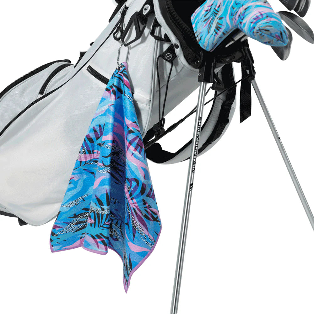 Trendy Tropical Golf Towel-Noonan