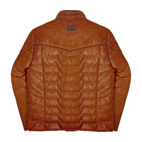 MAVERICK LEATHER JACKET - COGNAC