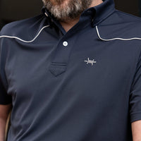Lariat Western Polo - Cowboy - TS