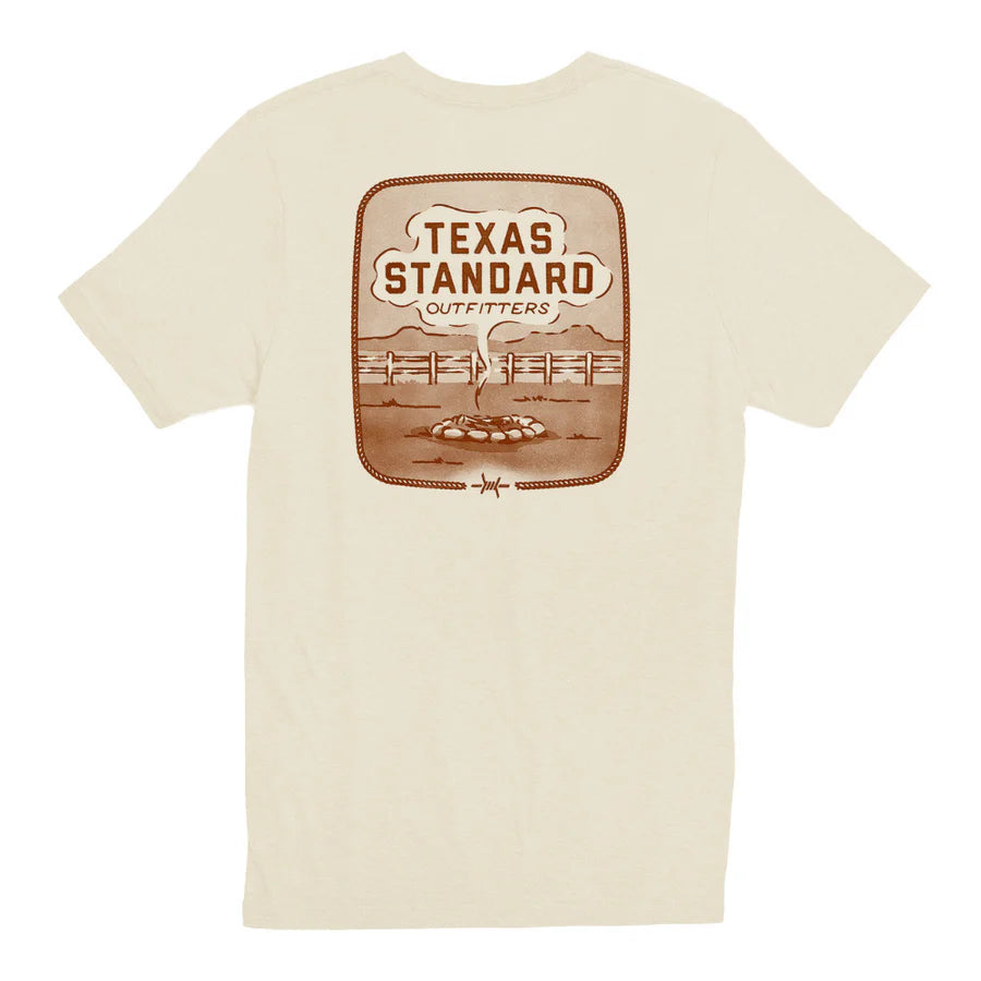 HERITAGE PRINTED TEE - SMOKE