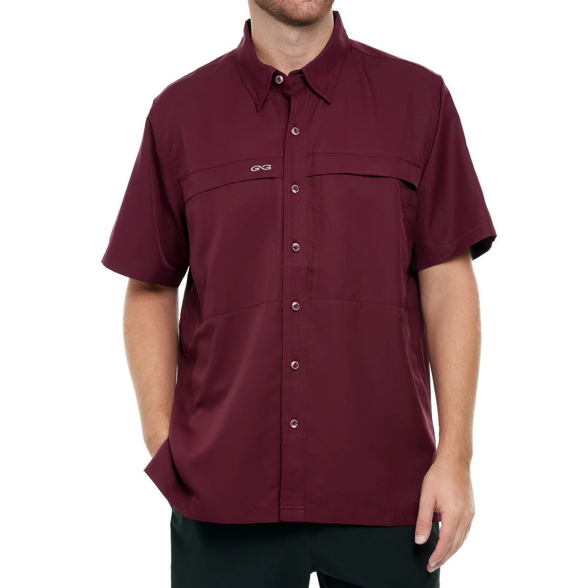 Maroon Explorer Shirt - SS
