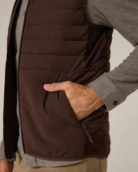 Atlas Vest-Bordeaux-7 Diamonds