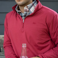 Perf. Hybrid Quarter Zip - Chiltepin - TS