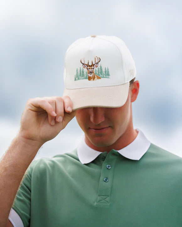 Whitetail Corduroy Brim Hat - Waggle