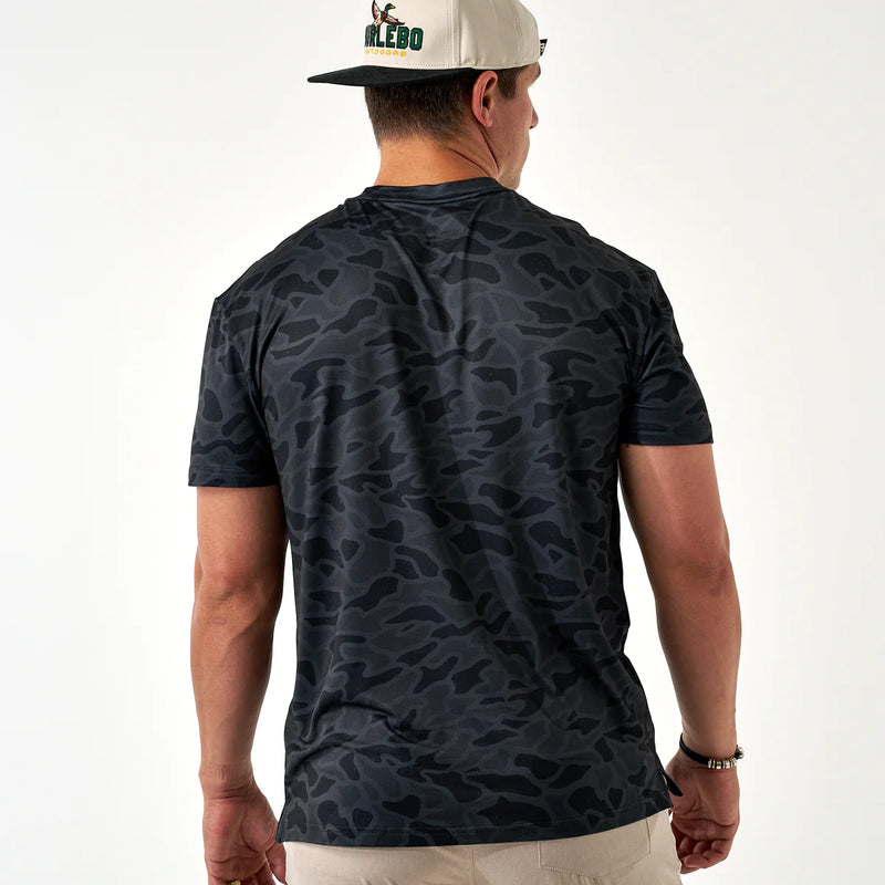 Go To Tee - Black Camo
