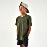 Youth Go To Tee - Mallard Green