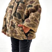Burlebo Youth Sherpa - Full Zip Jacket - Rocky Mountain Camo
