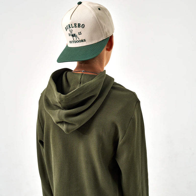 Youth Thermal Hoodie - Mallard Green