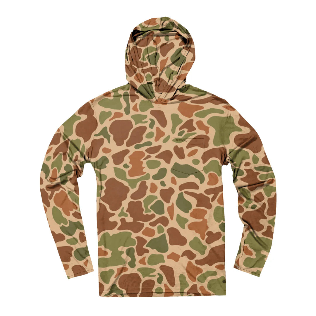 YUCATAN BAMBOO Hoodie  - Field Camo