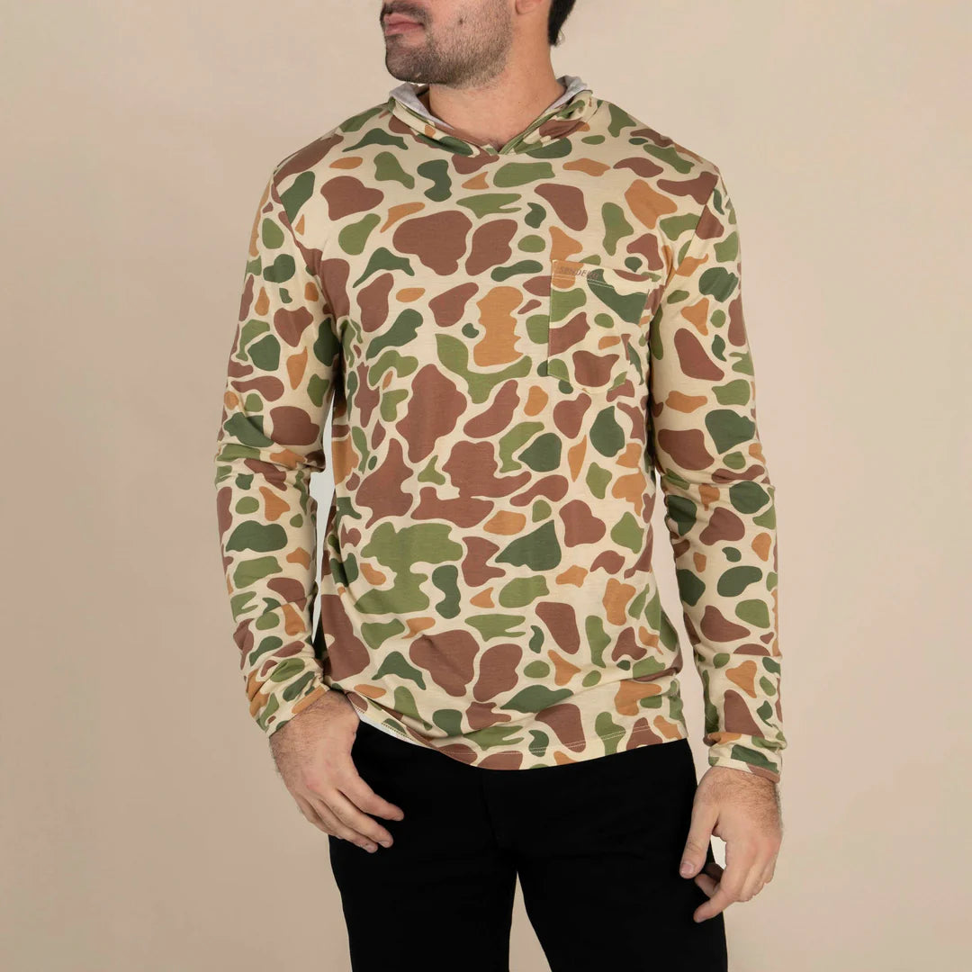 YUCATAN BAMBOO Hoodie  - Field Camo