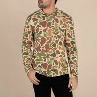 YUCATAN BAMBOO Hoodie  - Field Camo