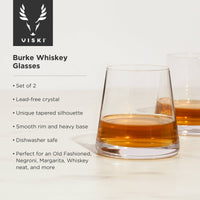 Burke Crystal Whiskey Glasses