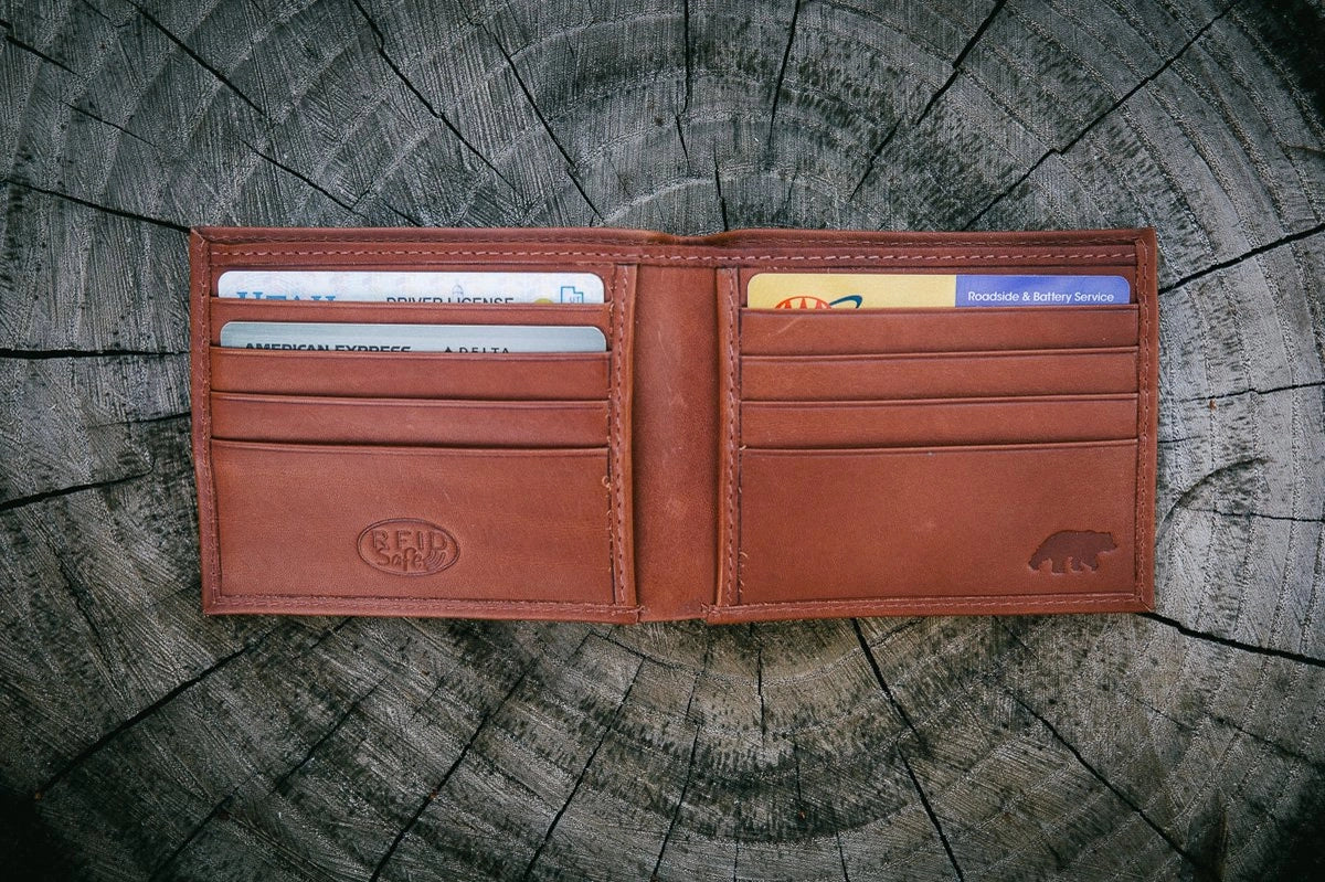 Slim Rfid Bifold Wallet - Kodiak