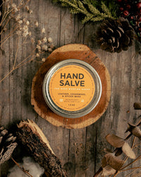 Hand Salve |Leather Sandalwood