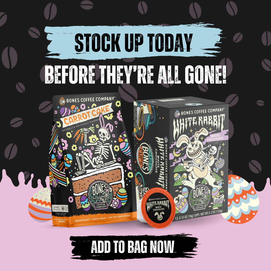 White Rabbit Easter Flavored Coffee | 12oz | Ground & Whole
