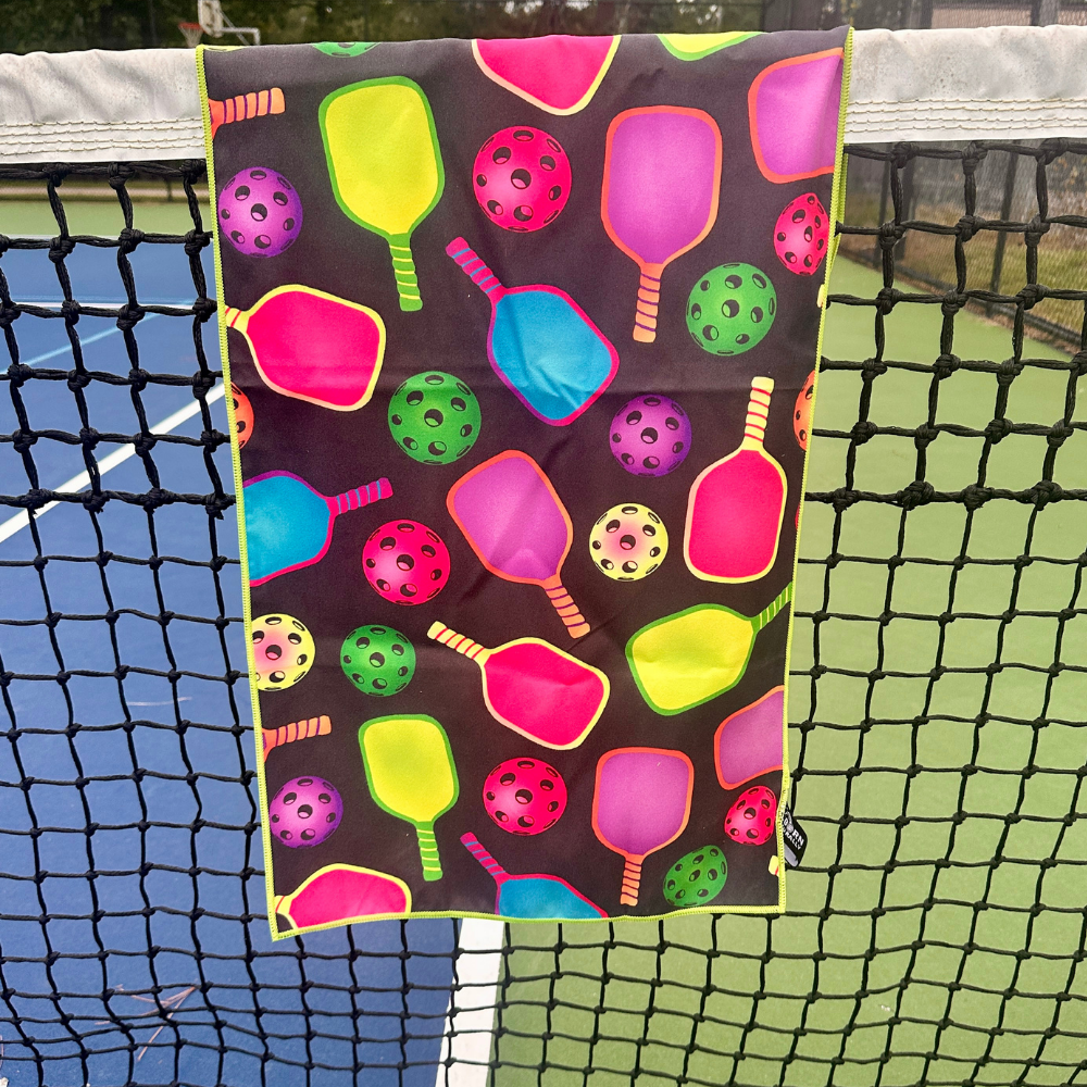 Born to Rally Pickleball Towel - Thumbnail 4