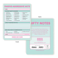 Passive Aggressive Note Pad - Pastel