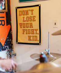 Don't Lose Your Fight Camp Flag • All Time Low x Oxford Pennant