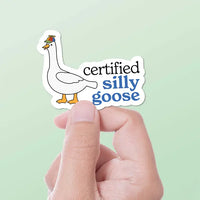 Certified Silly Goose Sticker 2.5" - Sentinel Supply