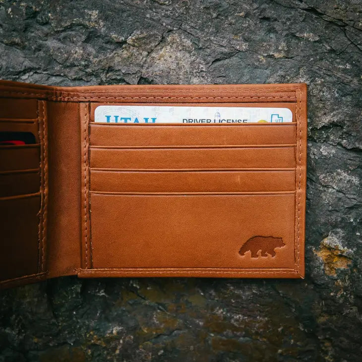 Slim Rfid Bifold Wallet - Kodiak