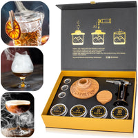 Smoky by Nobleship Cocktail Smoker Kit - Gift Box, Smoke Whiskey, Old Fashioned