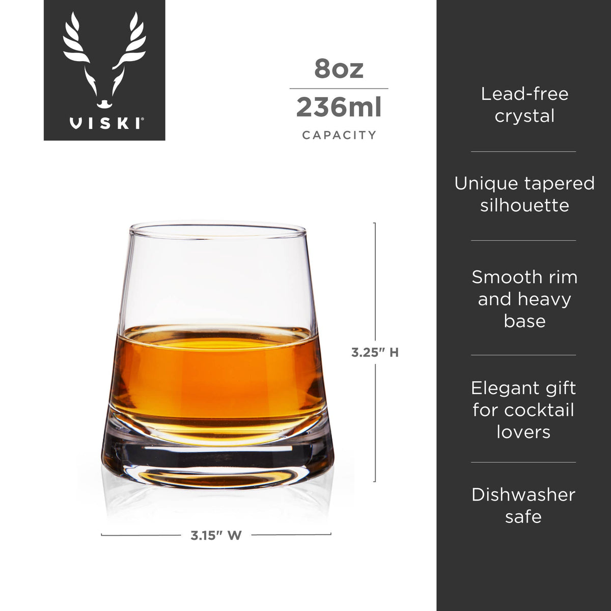 Burke Crystal Whiskey Glasses