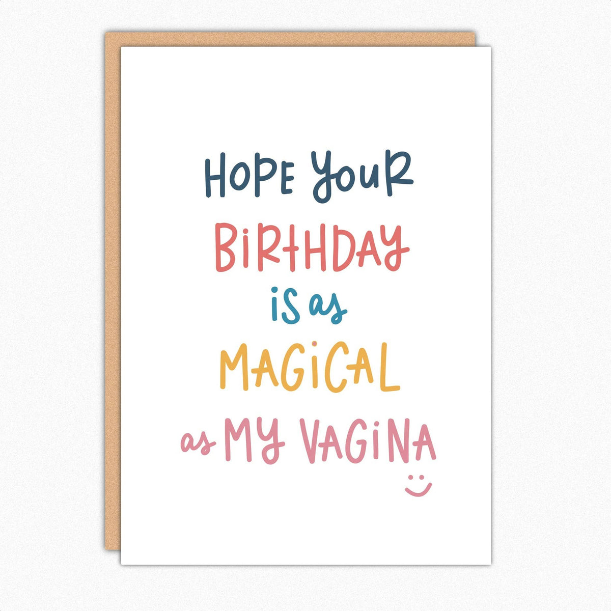 Magical Funny Birthday Greeting Card