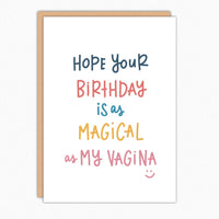 Magical Funny Birthday Greeting Card