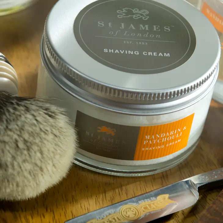 M&P Shave Cream Jar - St. James