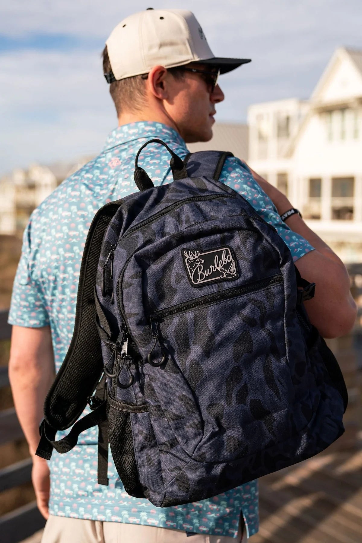 Backpack- Black Camo- Burlebo