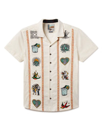 El Sativo Tequila - Guayabera Button Up