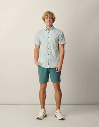 Hidden Llama - Mojave Perforated Button Up