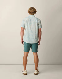 Hidden Llama - Mojave Perforated Button Up