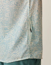Hidden Llama - Mojave Perforated Button Up