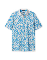 Leaf Me Blue - Performance Polo